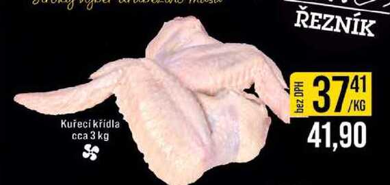 Kuřecí křídla cca 3 kg