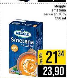 Meggle smetana na vaření 10% 250 ml