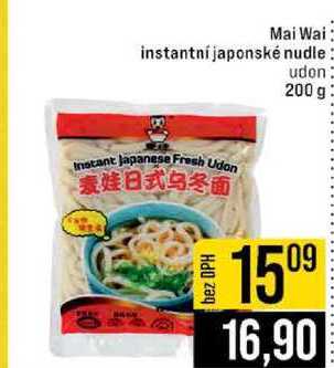 Mai Wai instantní japonské nudle udon 200 g
