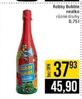 Robby Bubble nealko různé druhy 0.75l