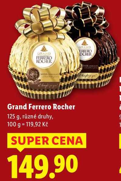 Grand Ferrero Rocher, 125 g