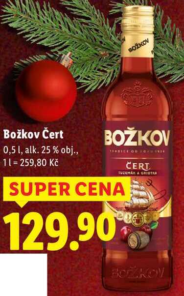Božkov Čert, 0,5 l