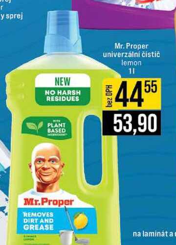 Mr. Proper univerzální čistič lemon 1l