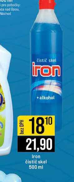 Iron čistič skel 500 ml 