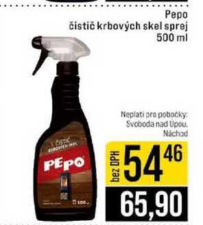 Pepo čistič krbových skel sprej 500 ml 