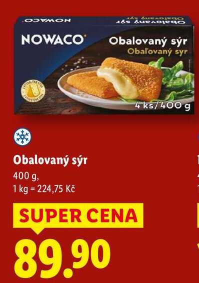 Obalovaný sýr, 400 g