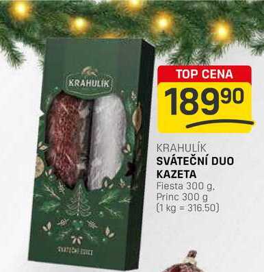 SVÁTEČNÍ DUO KAZETA Fiesta 300 g