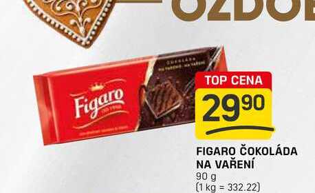 FIGARO ČOKOLÁDA NA VAŘENÍ 90 g 