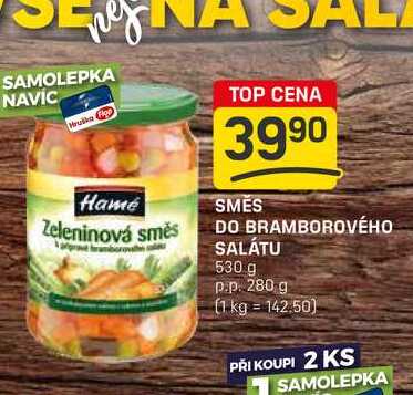 SMĚS DO BRAMBOROVÉHO SALÁTU 530 g p.p. 280 g 