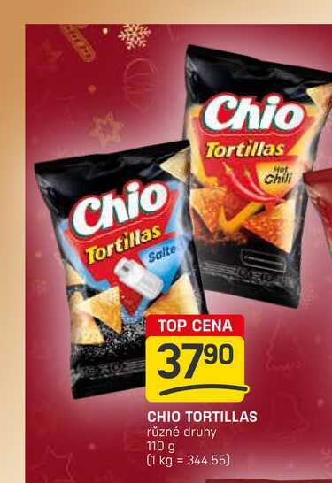 CHIO TORTILLAS různé druhy 110 g