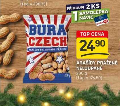 ARAŠÍDY PRAŽENÉ NELOUPANÉ 200 g