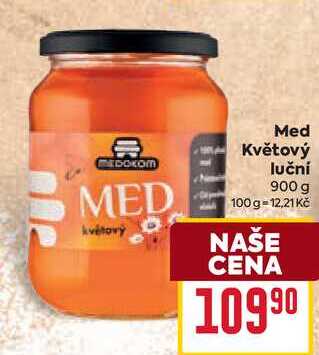 Med Květový luční 900 g 