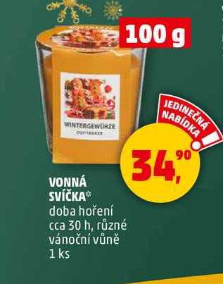 VONNÁ SVÍČKA, 1 ks