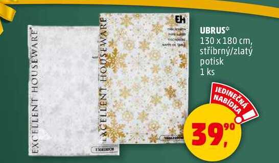UBRUS 130 x 180 cm, 1 ks