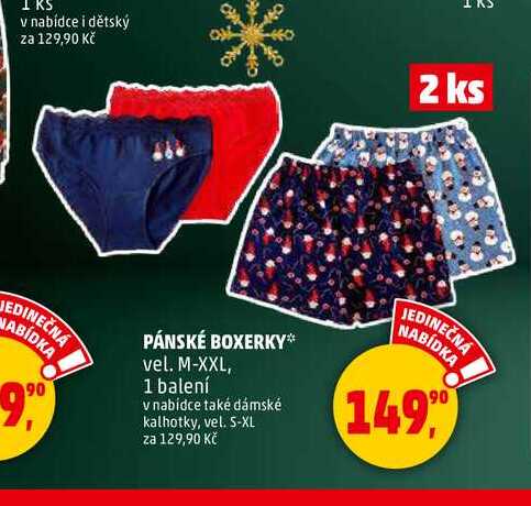 PÁNSKÉ BOXERKY, 2 ks