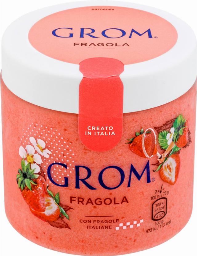 GROM Sorbet Jahoda