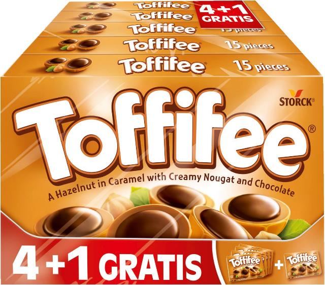 Toffifee Lískové ořechy v karamelu