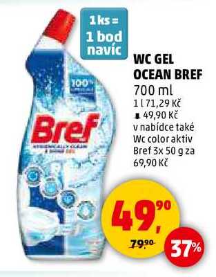 WC GEL OCEAN BREF, 700 ml