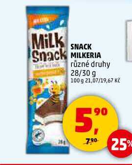 SNACK MILKERIA, 28 g