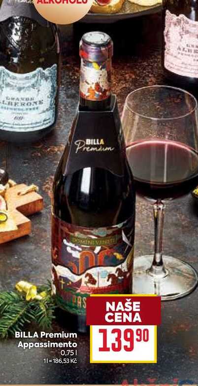 BILLA Premium Appassimento 0,75l