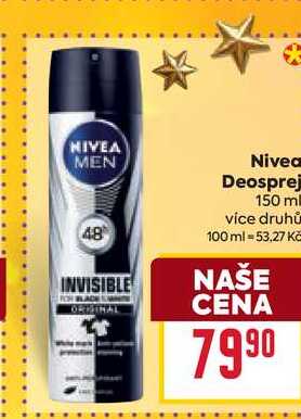 Nivea Deosprej 150 ml