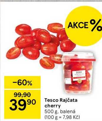 Tesco Rajčata cherry, 500 g