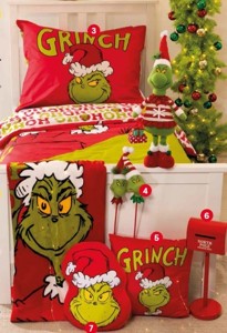 Vánoční dekorace zápich Grinch