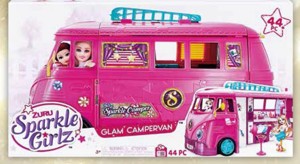 Sparkle Girlz Retro karavan