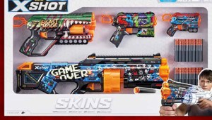X-Shot Skins Combo