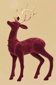 Dekorace stojící sob