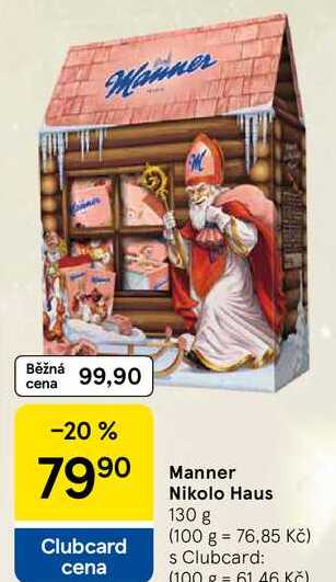 Manner Nikolo Haus, 130 g