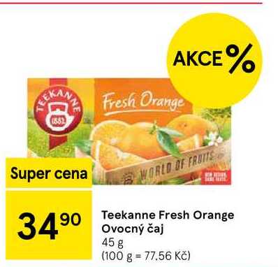 Teekanne Fresh Orange, 45 g 