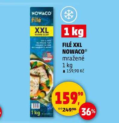 FILÉ XXL NOWACO, 1 kg 