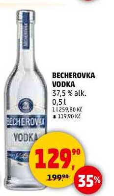 BECHEROVKA VODKA, 0,5 l