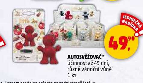 AUTOSVĚŽOVAČ, 1 ks 