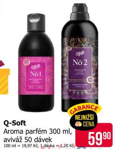 Q-Soft Aroma parfém 300 ml