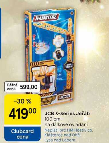 JCB X-Series Jeřáb, 100 cm. na dálkové ovládání