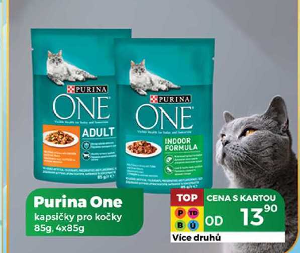 PURINA One 85 g, 4x85 g