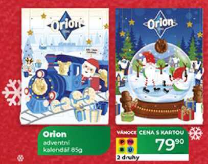 Orion adventní kalendář 85 g