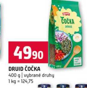 DRUID ČOČKA 400 g vybrané druhy
