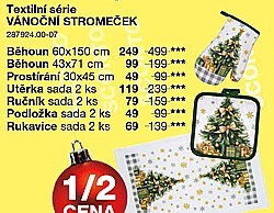 Textilní série VÁNOČNÍ STROMEČEK - Prostírání