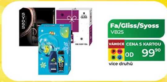 Fa/Gliss/Syoss 1 set