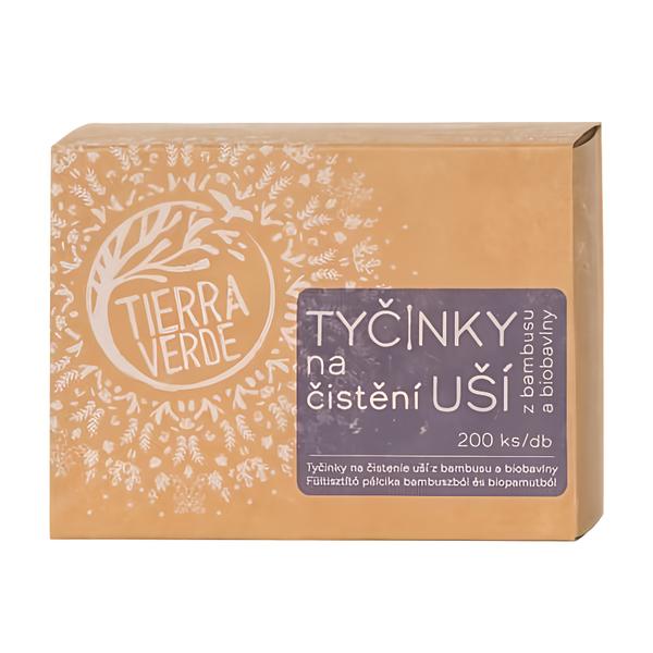 Tierra Verde Tyčinky bambusové do uší