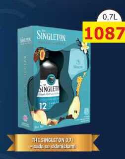 THE SINGLETON 0,7l sada se skleničkami