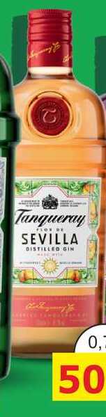 Tanqueray Flor de Sevilla 1l 41,3%