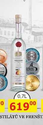 Fleret Collection hruškovice Williams 0,7l