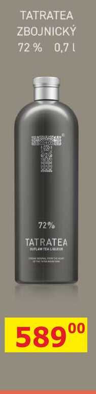 TATRATEA ZBOJNICKÝ 72% 0,7l
