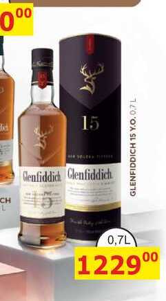 GLENFIDDICH 15 Y.O. 0.7 L