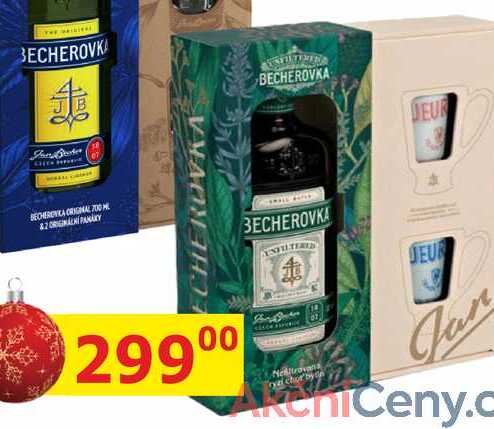 BECHEROVKA unfiltred 0,5L + 2 panáky 