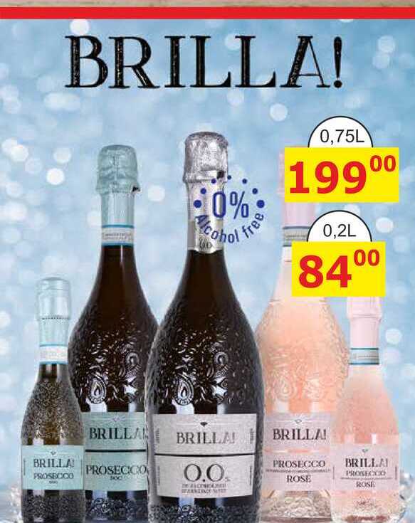 BRILLA! PROSECCO 0,75l